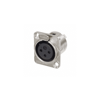 Conector hembra chasis XLR Rean RC3FDL