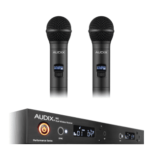 Sistema inalámbrico de mano doble Audix AP42 OM2A